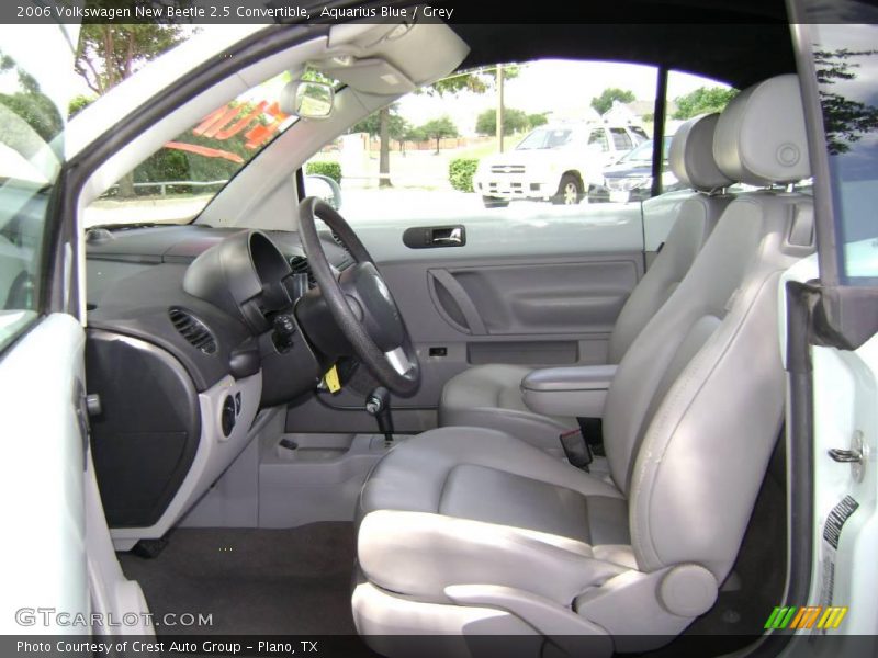 Aquarius Blue / Grey 2006 Volkswagen New Beetle 2.5 Convertible