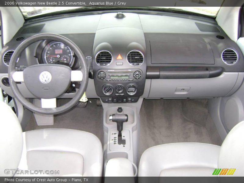 Aquarius Blue / Grey 2006 Volkswagen New Beetle 2.5 Convertible