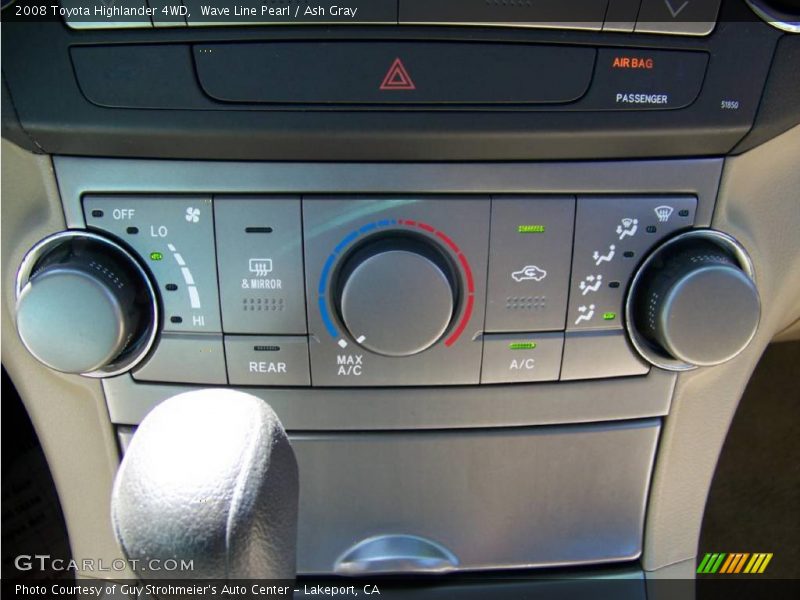 Wave Line Pearl / Ash Gray 2008 Toyota Highlander 4WD