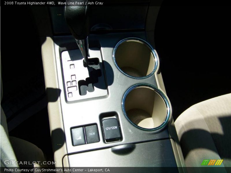 Wave Line Pearl / Ash Gray 2008 Toyota Highlander 4WD