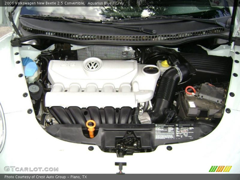 Aquarius Blue / Grey 2006 Volkswagen New Beetle 2.5 Convertible