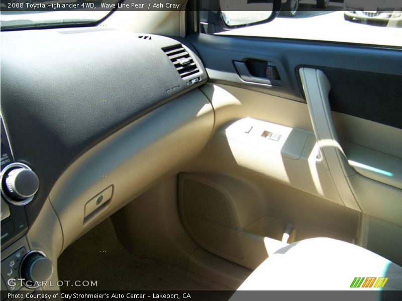 Wave Line Pearl / Ash Gray 2008 Toyota Highlander 4WD