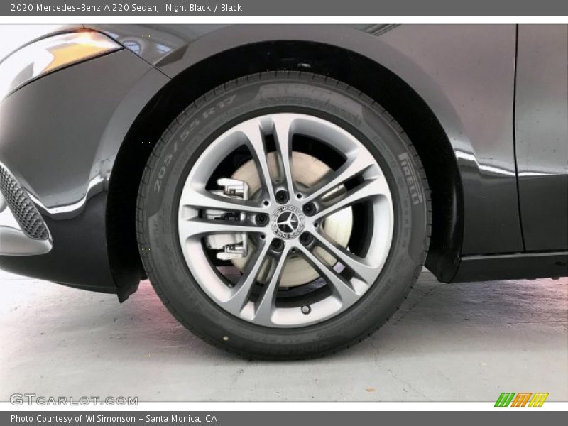 Night Black / Black 2020 Mercedes-Benz A 220 Sedan