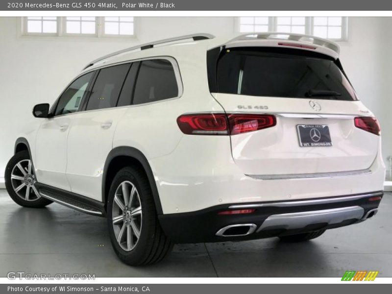 Polar White / Black 2020 Mercedes-Benz GLS 450 4Matic