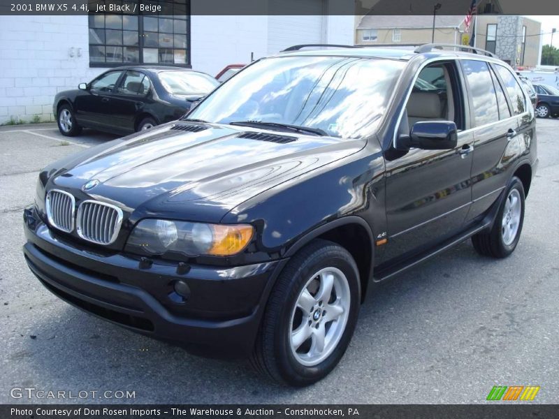 Jet Black / Beige 2001 BMW X5 4.4i