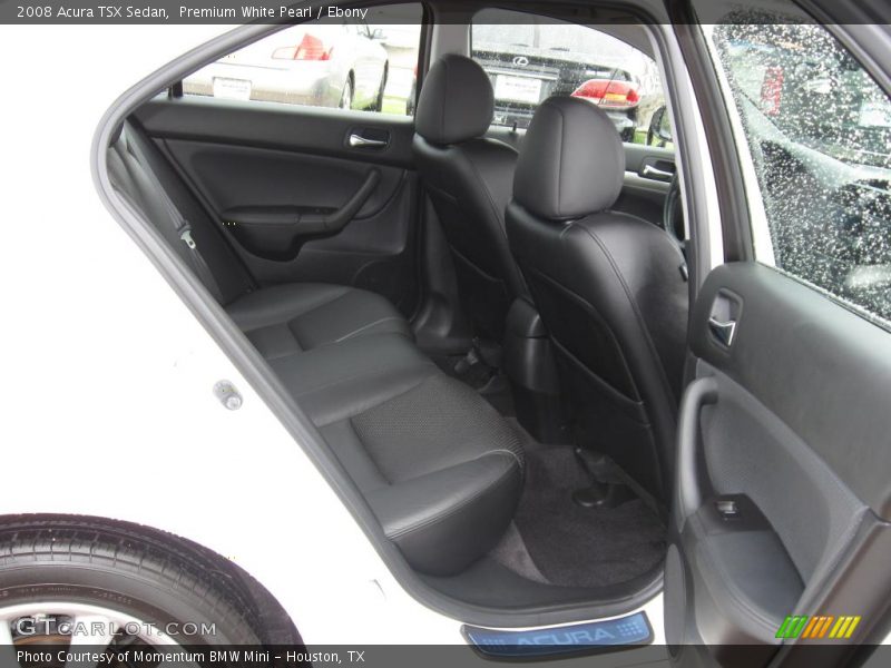Premium White Pearl / Ebony 2008 Acura TSX Sedan