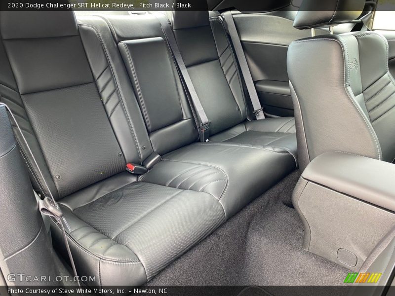 Rear Seat of 2020 Challenger SRT Hellcat Redeye