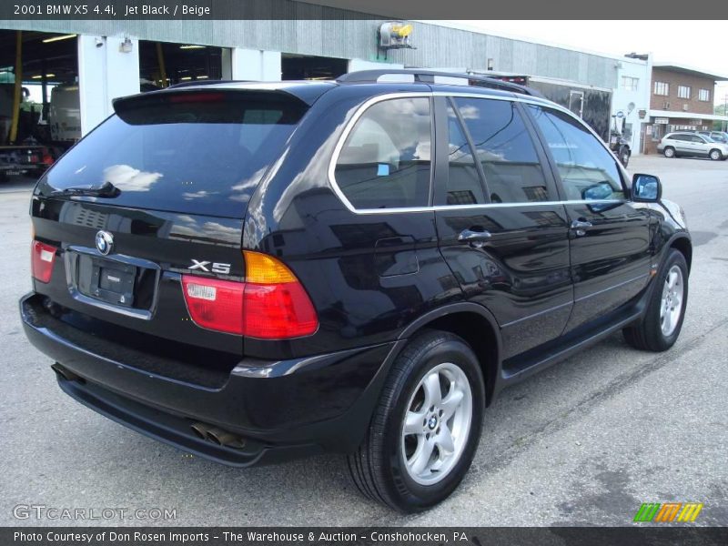 Jet Black / Beige 2001 BMW X5 4.4i