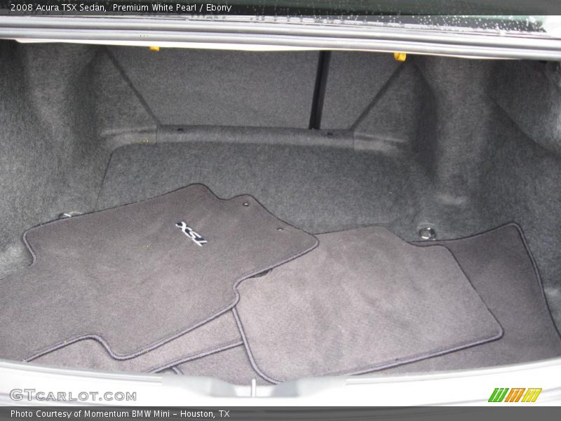 Premium White Pearl / Ebony 2008 Acura TSX Sedan