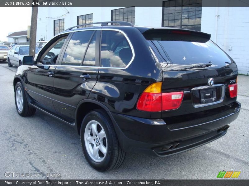 Jet Black / Beige 2001 BMW X5 4.4i