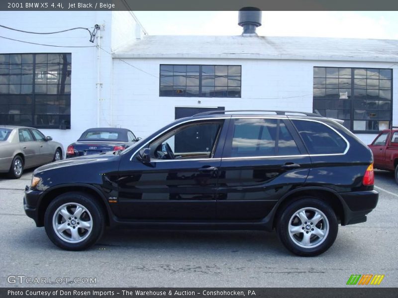 Jet Black / Beige 2001 BMW X5 4.4i