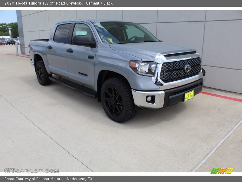 Cement / Black 2020 Toyota Tundra TSS Off Road CrewMax