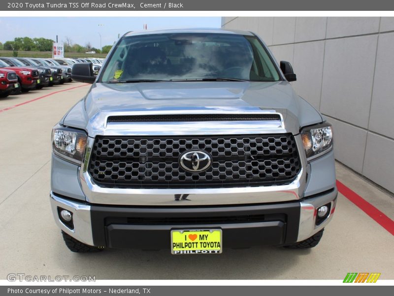 Cement / Black 2020 Toyota Tundra TSS Off Road CrewMax