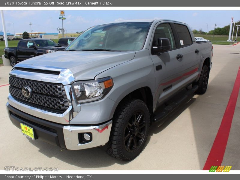 Cement / Black 2020 Toyota Tundra TSS Off Road CrewMax