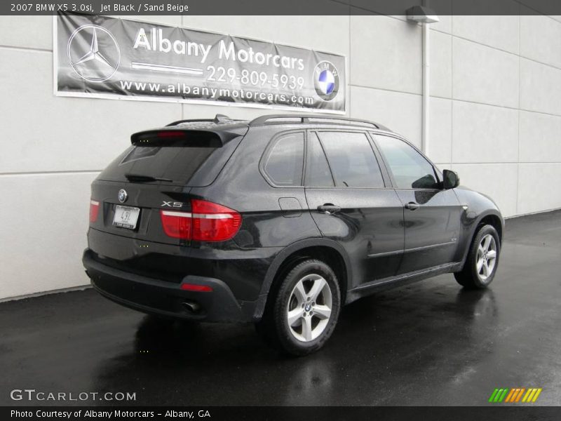 Jet Black / Sand Beige 2007 BMW X5 3.0si