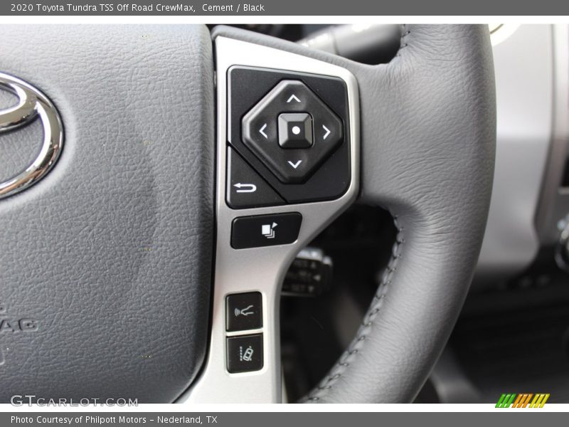 Cement / Black 2020 Toyota Tundra TSS Off Road CrewMax