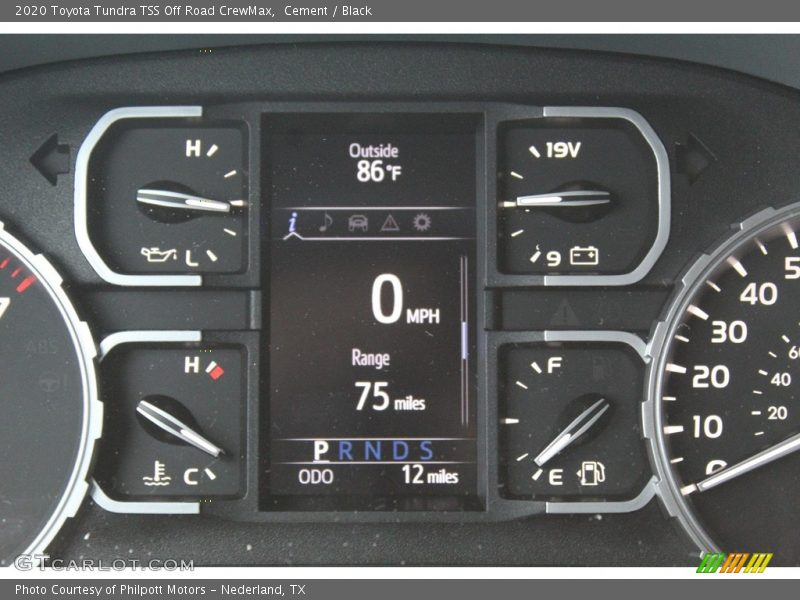 Cement / Black 2020 Toyota Tundra TSS Off Road CrewMax