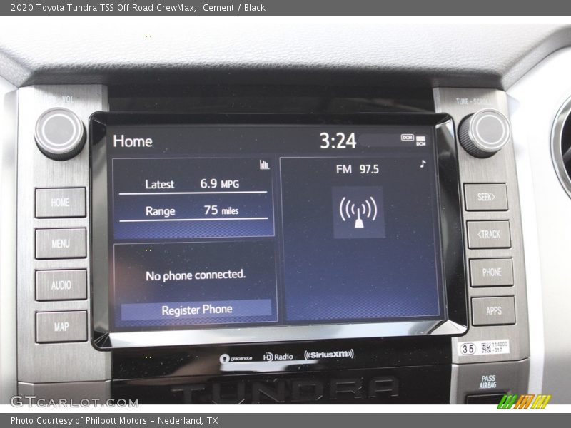Cement / Black 2020 Toyota Tundra TSS Off Road CrewMax