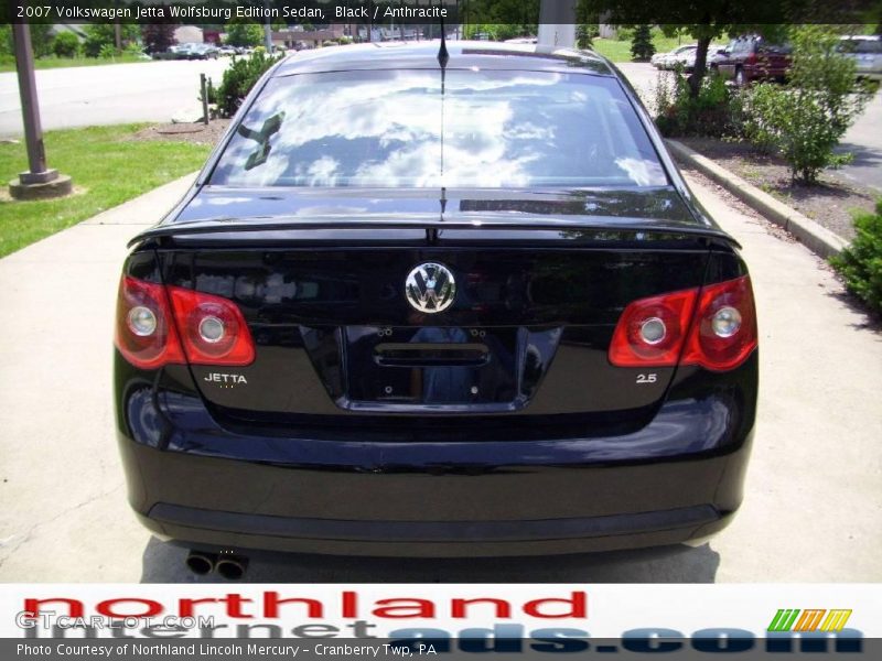 Black / Anthracite 2007 Volkswagen Jetta Wolfsburg Edition Sedan