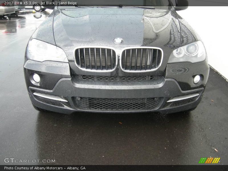 Jet Black / Sand Beige 2007 BMW X5 3.0si