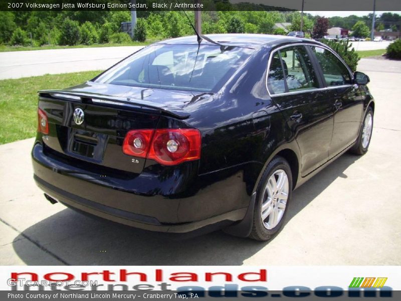 Black / Anthracite 2007 Volkswagen Jetta Wolfsburg Edition Sedan