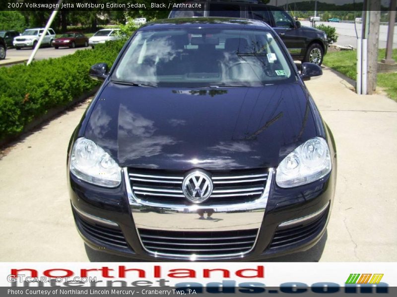 Black / Anthracite 2007 Volkswagen Jetta Wolfsburg Edition Sedan