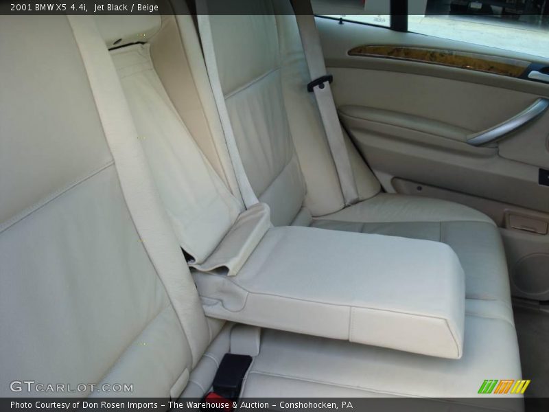 Jet Black / Beige 2001 BMW X5 4.4i
