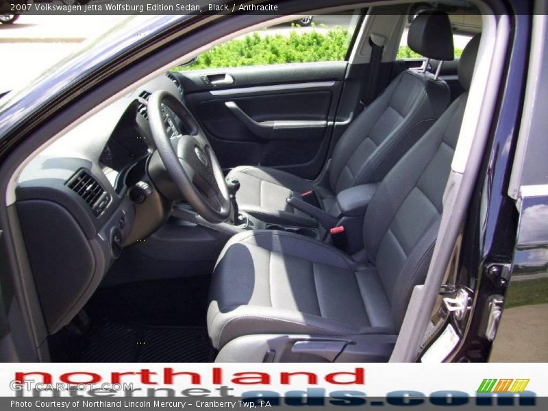 Black / Anthracite 2007 Volkswagen Jetta Wolfsburg Edition Sedan