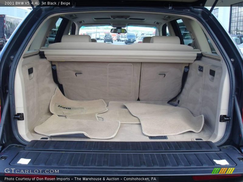 Jet Black / Beige 2001 BMW X5 4.4i