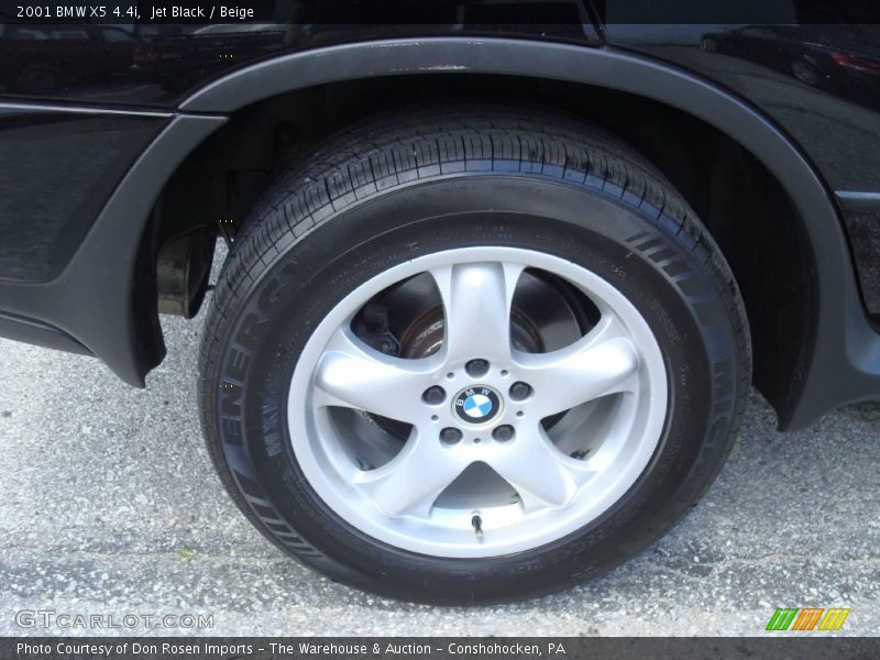 Jet Black / Beige 2001 BMW X5 4.4i