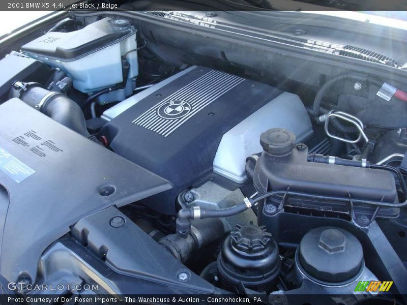 Jet Black / Beige 2001 BMW X5 4.4i