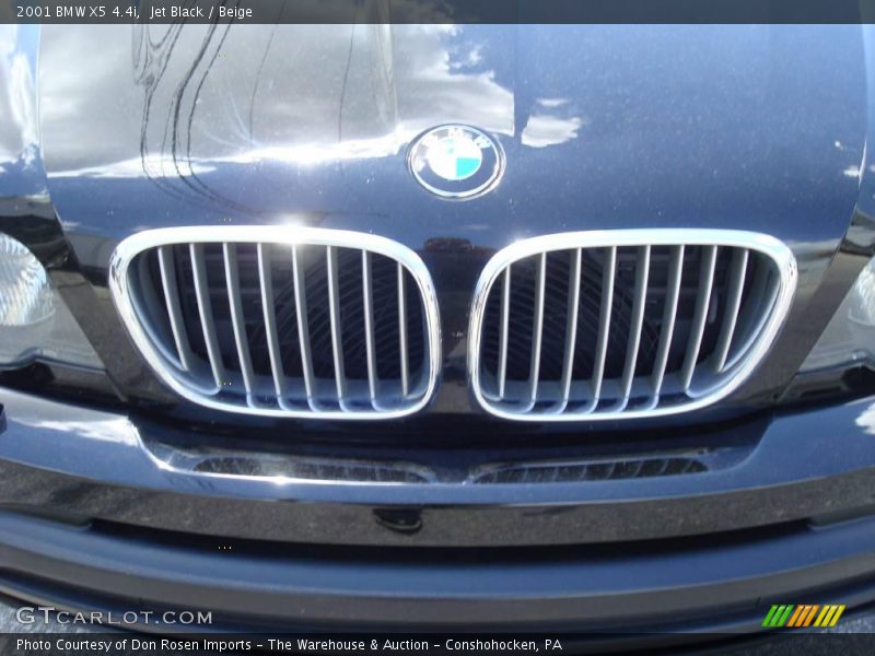 Jet Black / Beige 2001 BMW X5 4.4i