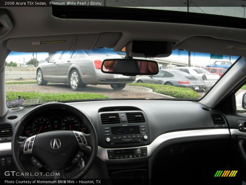 Premium White Pearl / Ebony 2008 Acura TSX Sedan