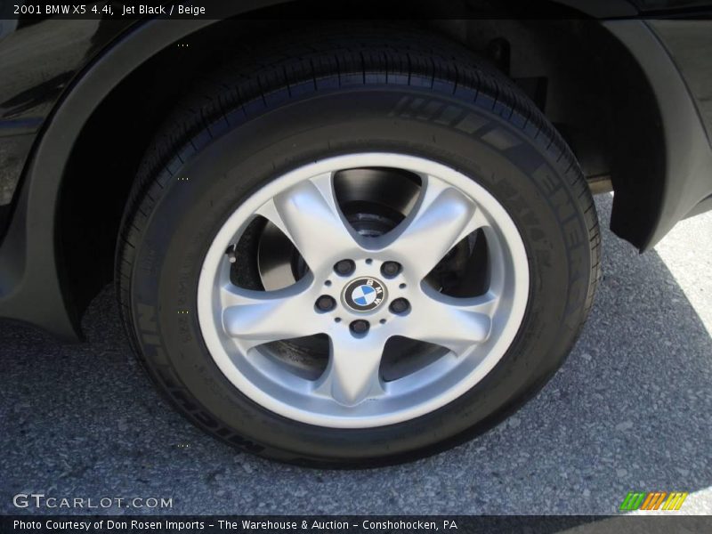 Jet Black / Beige 2001 BMW X5 4.4i