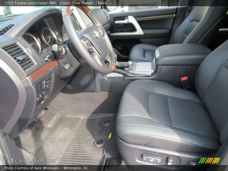 Front Seat of 2020 Land Cruiser 4WD