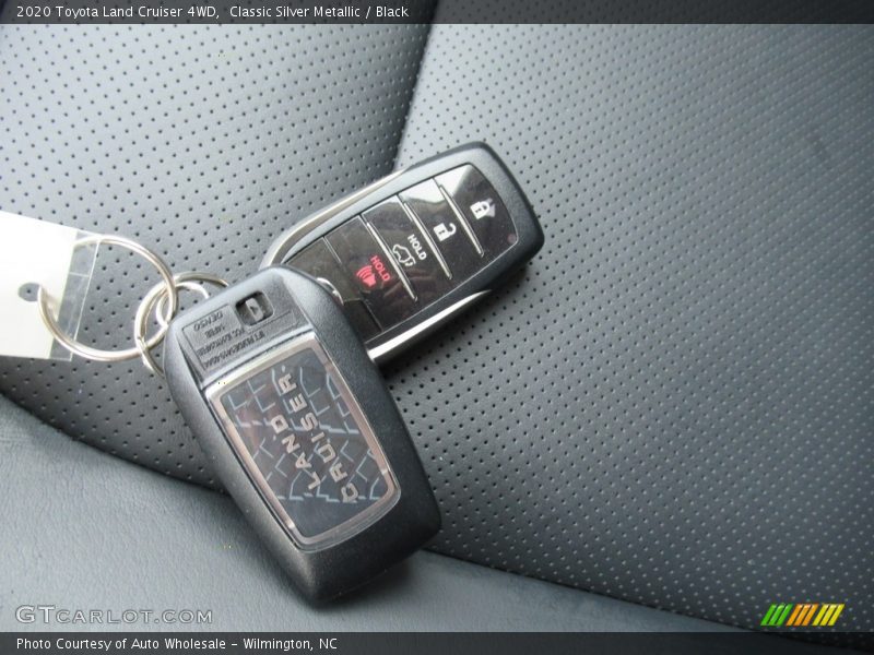 Keys of 2020 Land Cruiser 4WD