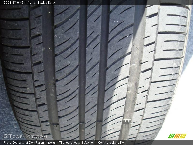 Jet Black / Beige 2001 BMW X5 4.4i