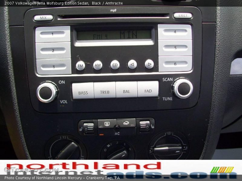 Black / Anthracite 2007 Volkswagen Jetta Wolfsburg Edition Sedan