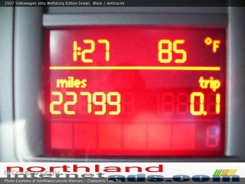 Black / Anthracite 2007 Volkswagen Jetta Wolfsburg Edition Sedan