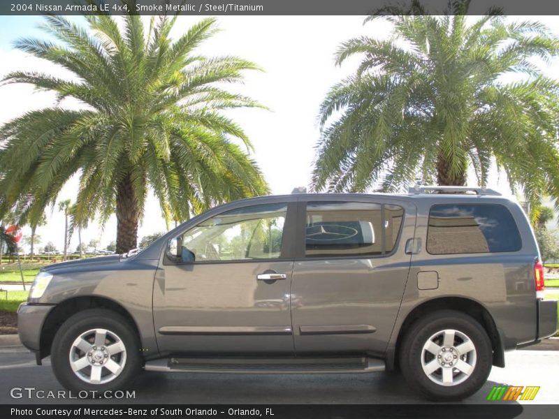 Smoke Metallic / Steel/Titanium 2004 Nissan Armada LE 4x4