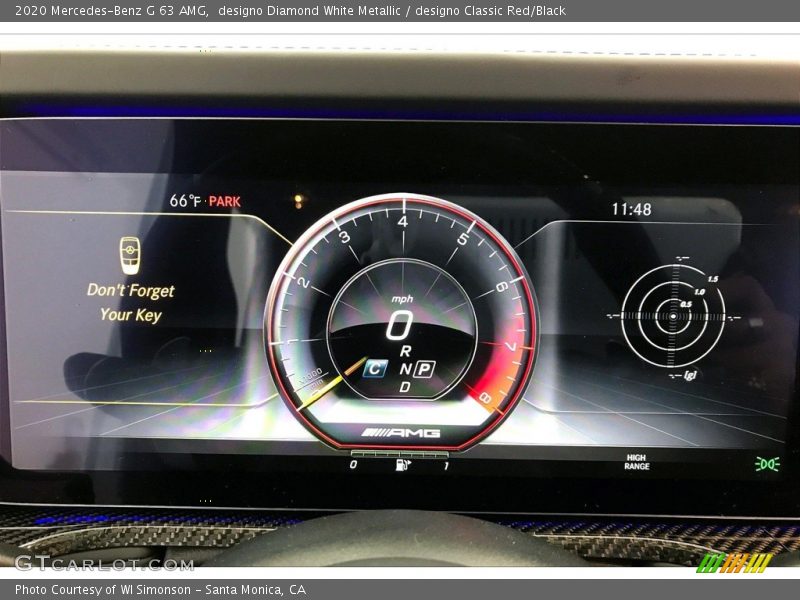  2020 G 63 AMG 63 AMG Gauges