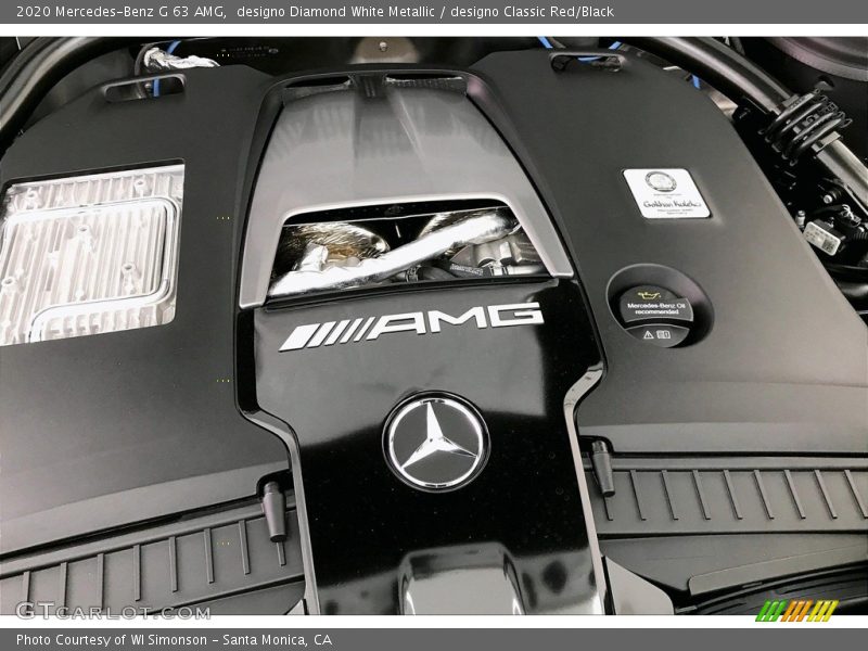  2020 G 63 AMG Engine - 4.0 Liter DI biturbo DOHC 32-Valve VVT V8