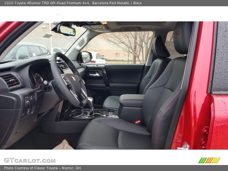 Front Seat of 2020 4Runner TRD Off-Road Premium 4x4