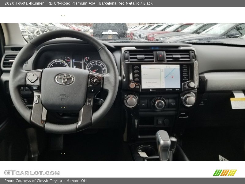 Dashboard of 2020 4Runner TRD Off-Road Premium 4x4