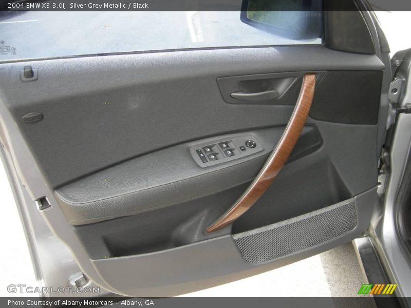 Silver Grey Metallic / Black 2004 BMW X3 3.0i