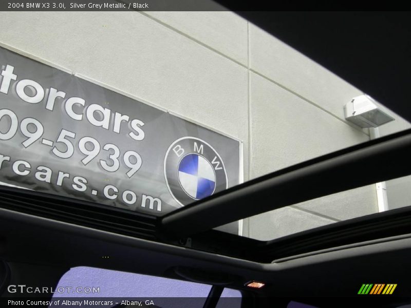 Silver Grey Metallic / Black 2004 BMW X3 3.0i