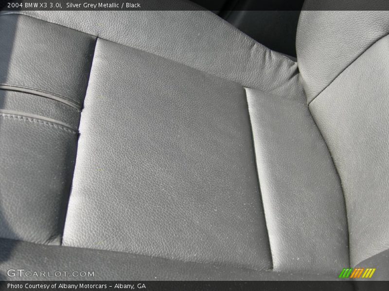 Silver Grey Metallic / Black 2004 BMW X3 3.0i