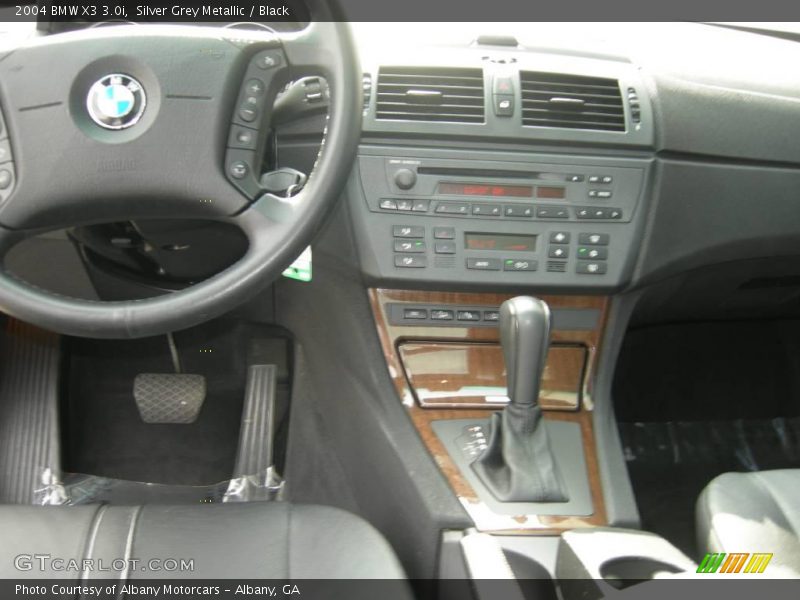 Silver Grey Metallic / Black 2004 BMW X3 3.0i