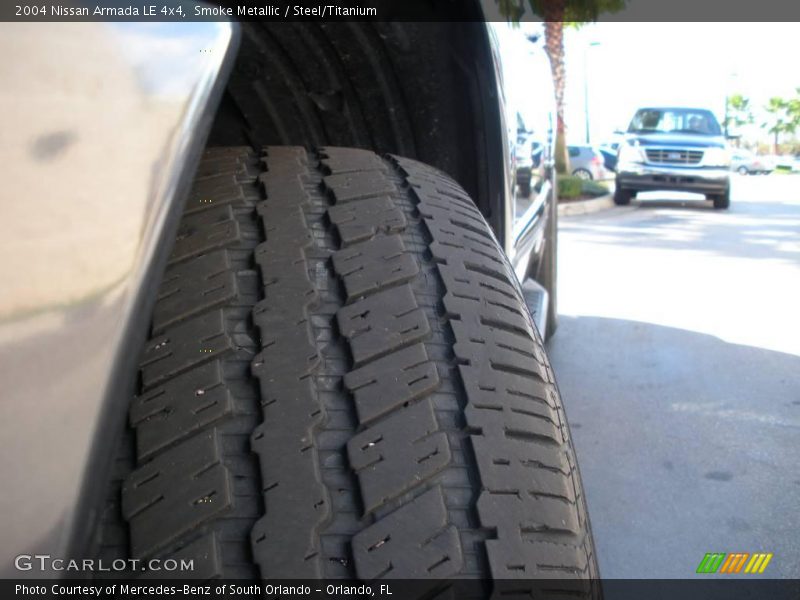 Smoke Metallic / Steel/Titanium 2004 Nissan Armada LE 4x4