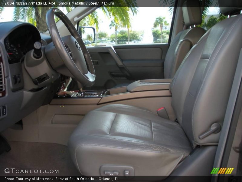 Smoke Metallic / Steel/Titanium 2004 Nissan Armada LE 4x4